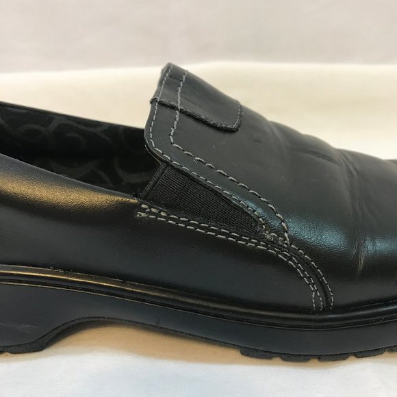 Nurse Mates Black Leather Meredith Work Shoe - Picture 4 of 10